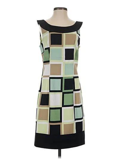 Pre-owned Connected Apparel Cocktail Dress In Green