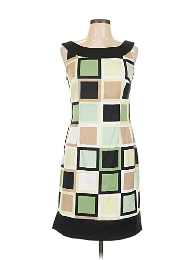 Pre-owned Connected Apparel Cocktail Dress In Green