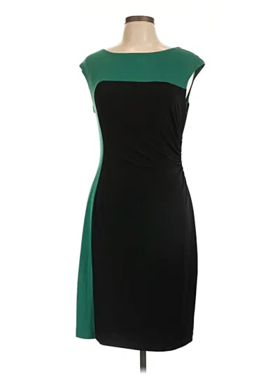 Pre-owned Connected Apparel Cocktail Dress In Green