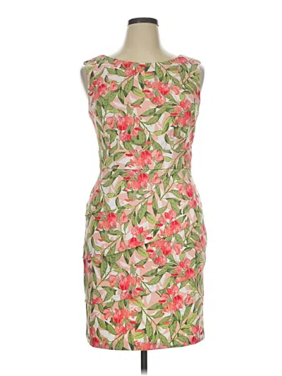 Connected Apparel Cocktail Dress In Green