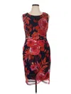 Connected Apparel Cocktail Dress In Multi