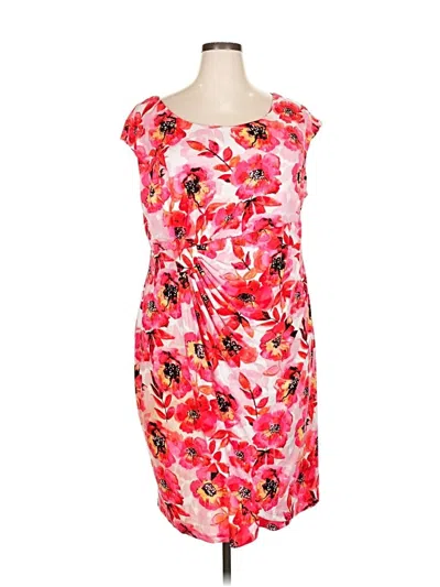 Pre-owned Connected Apparel Cocktail Dress In Pink
