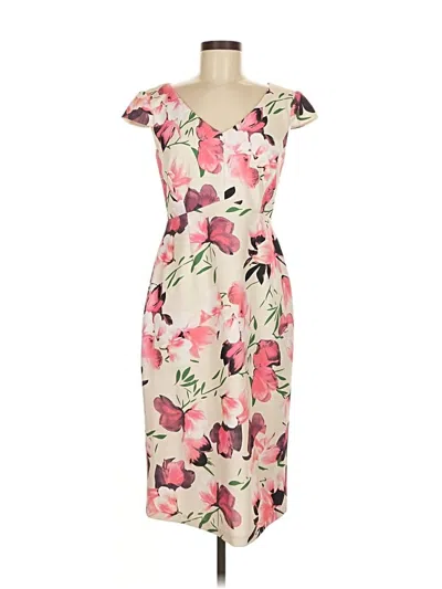 Pre-owned Connected Apparel Cocktail Dress In Pink