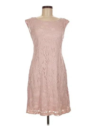 Pre-owned Connected Apparel Cocktail Dress In Pink