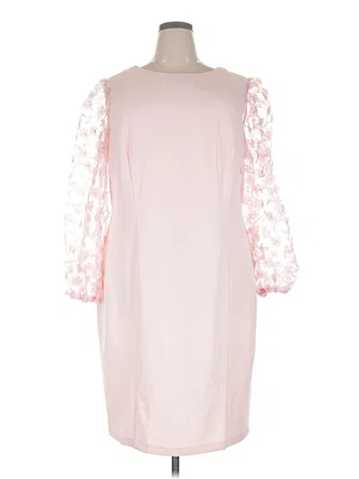 Pre-owned Connected Apparel Cocktail Dress In Pink