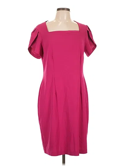 Pre-owned Connected Apparel Cocktail Dress In Pink