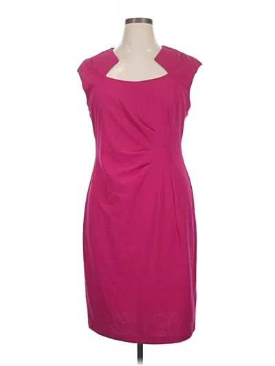 Connected Apparel Cocktail Dress In Pink