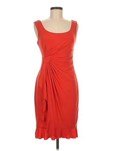 Pre-owned Connected Apparel Cocktail Dress In Red