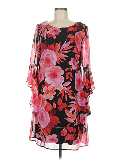 Pre-owned Connected Apparel Cocktail Dress In Red