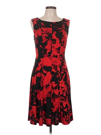 Pre-owned Connected Apparel Cocktail Dress In Red