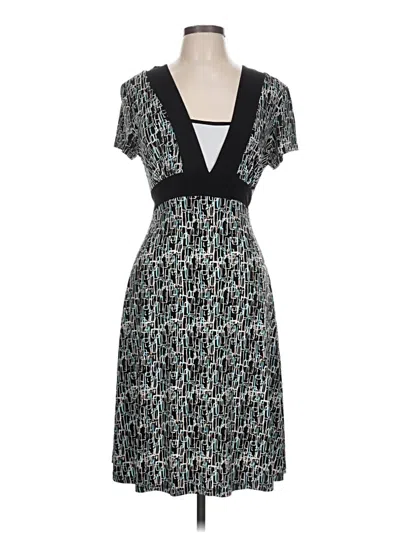 Pre-owned Connected Apparel Cocktail Dress In Teal