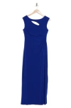 CONNECTED APPAREL CONNECTED APPAREL CUTOUT GOWN