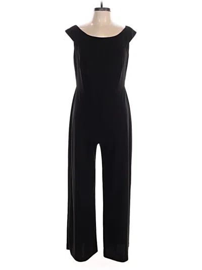Pre-owned Connected Apparel Jumpsuit In Black