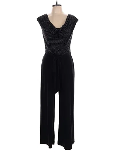 Pre-owned Connected Apparel Jumpsuit In Black
