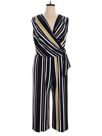 Pre-owned Connected Apparel Jumpsuit In Blue