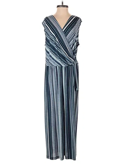 Pre-owned Connected Apparel Jumpsuit In Blue