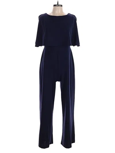 Connected Apparel Jumpsuit In Blue
