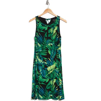 Connected Apparel Keyhole Jersey Dress