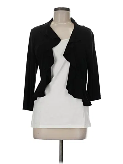 Pre-owned Connected Apparel Kimono In Black