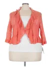 Connected Apparel Kimono In Orange