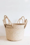 CONNECTED GOODS BENNY FLOOR BASKET IN NEUTRAL AT URBAN OUTFITTERS