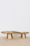 CONNECTED GOODS BRASS CAKE STAND