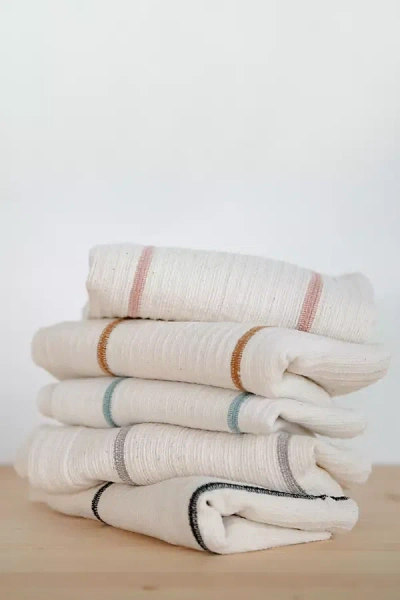 Connected Goods Izzy Towel In White