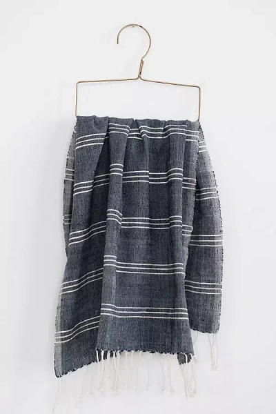 Connected Goods Livingston Hand Towel No. 0507 In Blue