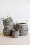 CONNECTED GOODS LOU ZIG ZAG BELLY BASKET