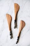 CONNECTED GOODS OLIVE WOOD CHEESE KNIFE
