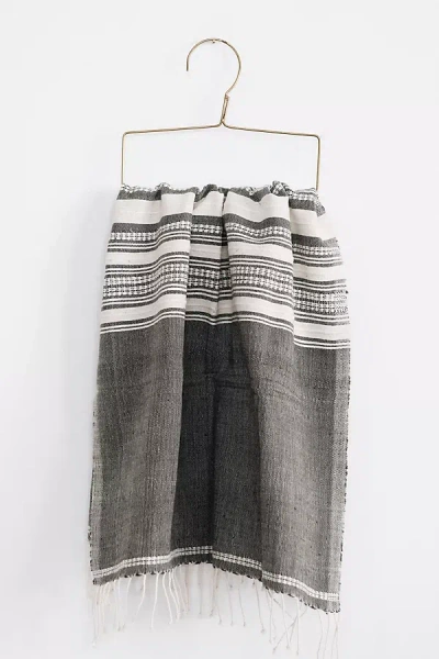 Connected Goods Ziggy Hand Towel No. 0512 In Grey