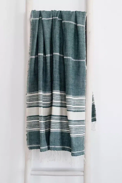 Connected Goods Ziggy Towel No. 0511 In Blue