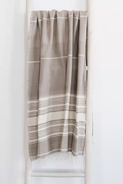 Connected Goods Ziggy Towel No. 0513 In Brown