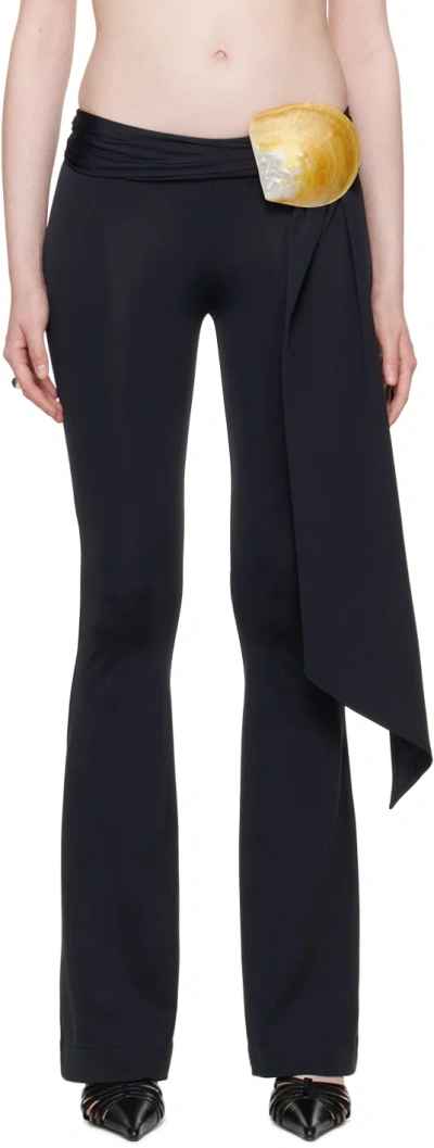 Conner Ives Black Sash Trousers