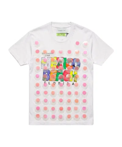 Conner Ives Crew Neck T-shirt In White