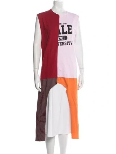 Pre-owned Conner Ives Graphic Print Crew Neck T-shirt In Multicolor