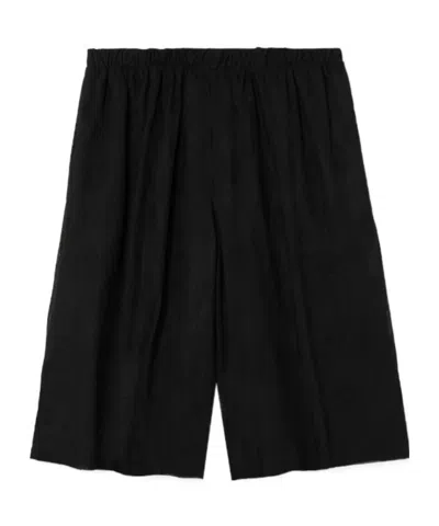 Conner Ives Lace Shorts In Black