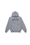Conner Ives Reconstituted Floral Crystal Hoodie
