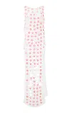 Conner Ives Sequined Silk-chiffon Gown In Multi