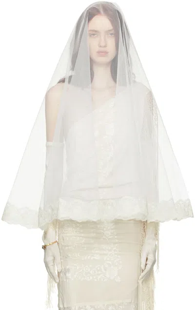 Conner Ives Ssense Exclusive White Veil In Neutral
