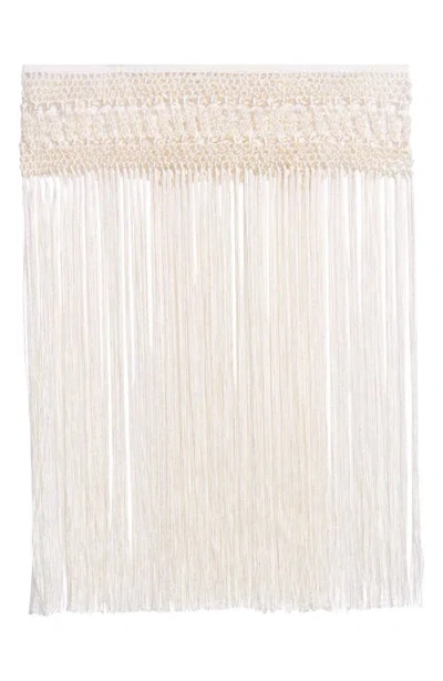 Conner Ives The Macramé Belt In Gray