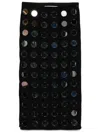 Conner Ives Embellished Cotton Maxi Skirt In 黑色