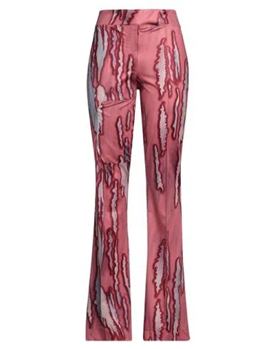Conner Ives Woman Pants Magenta Size M Recycled Polyester, Elastane