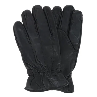 Connex Gear Men's Heavy Leather Glove With Sherpa Lining In Black