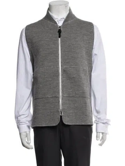 Pre-owned Connolly Wool Vest In Grey