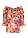 Connor & Blake Isabella Tunic In Fuchsia