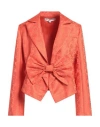 Connor & Blake Woman Blazer Coral Size S Viscose In Red