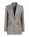 Connor & Blake Woman Blazer Light Grey Size L Viscose In Grey
