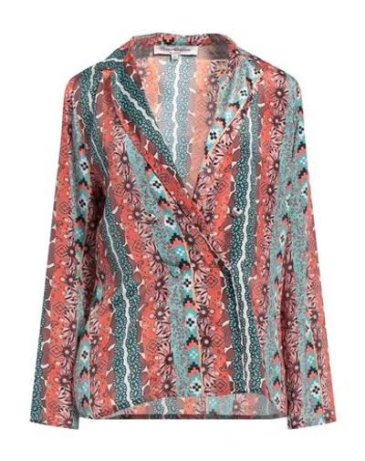 Connor & Blake Woman Blazer Rust Size S Polyester In Red