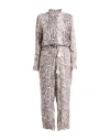 Connor & Blake Woman Jumpsuit Beige Size M Viscose In Beige